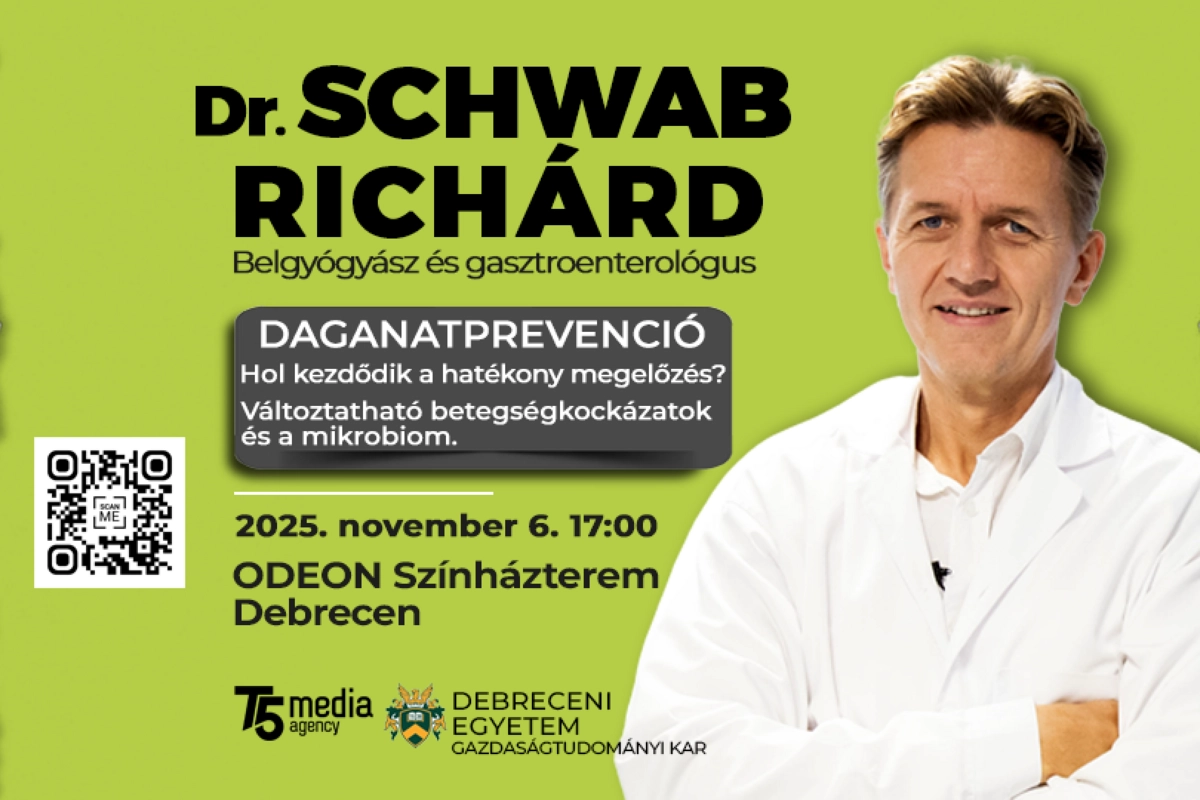 Dr. Schwab Richárd előadása Debrecenben