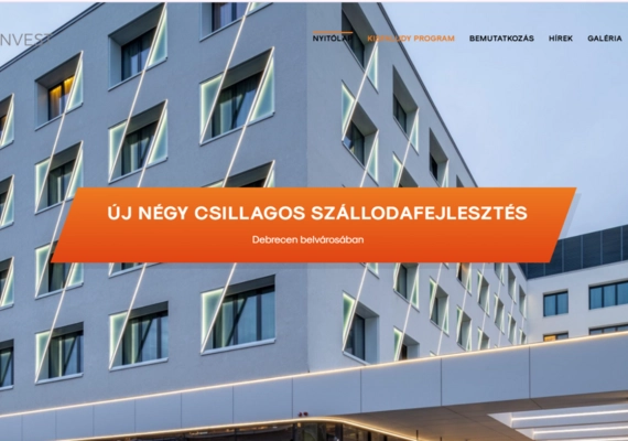 Weboldal létrehozása, üzemeltetése, karbantartása